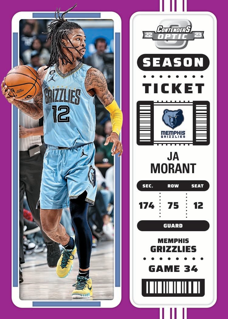 2022/23 Panini Contenders Optic Basketball Hobby Box