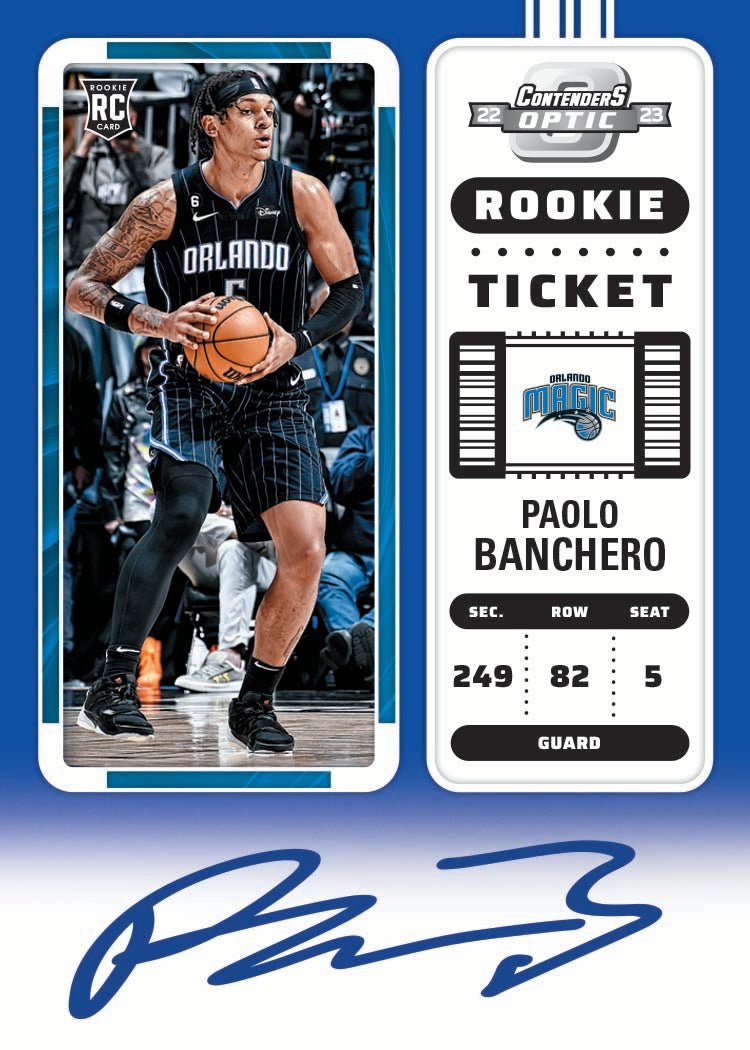 2022/23 Panini Contenders Optic Basketball Hobby Box