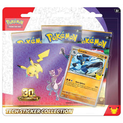 Pokemon 30th Celebration Tech Sticker Collection