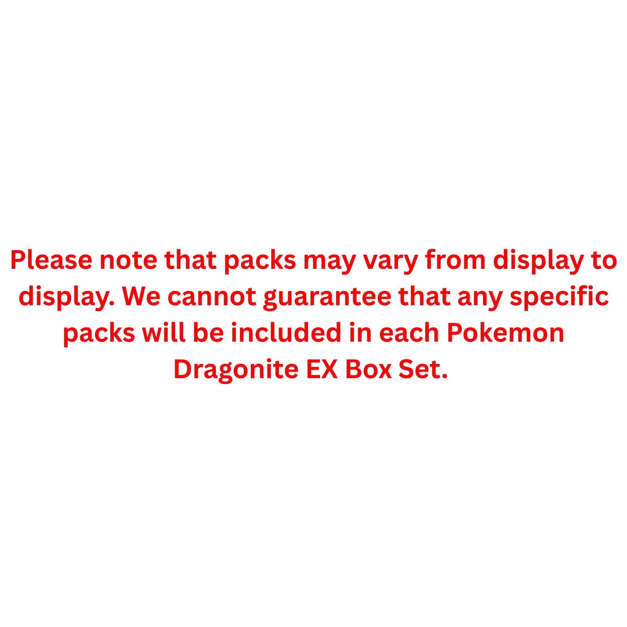 Pokemon XY Dragonite Ex Box Set