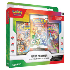 Pokemon First Partner Illustration Collection Box (Series 1)