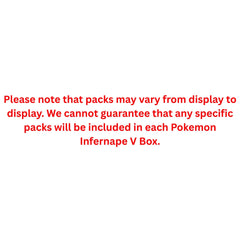 Pokemon Infernape V Box