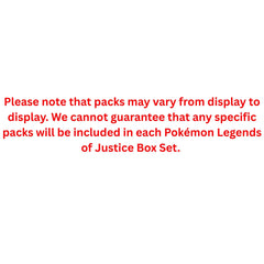 Pokemon Legends of Justice Box Set