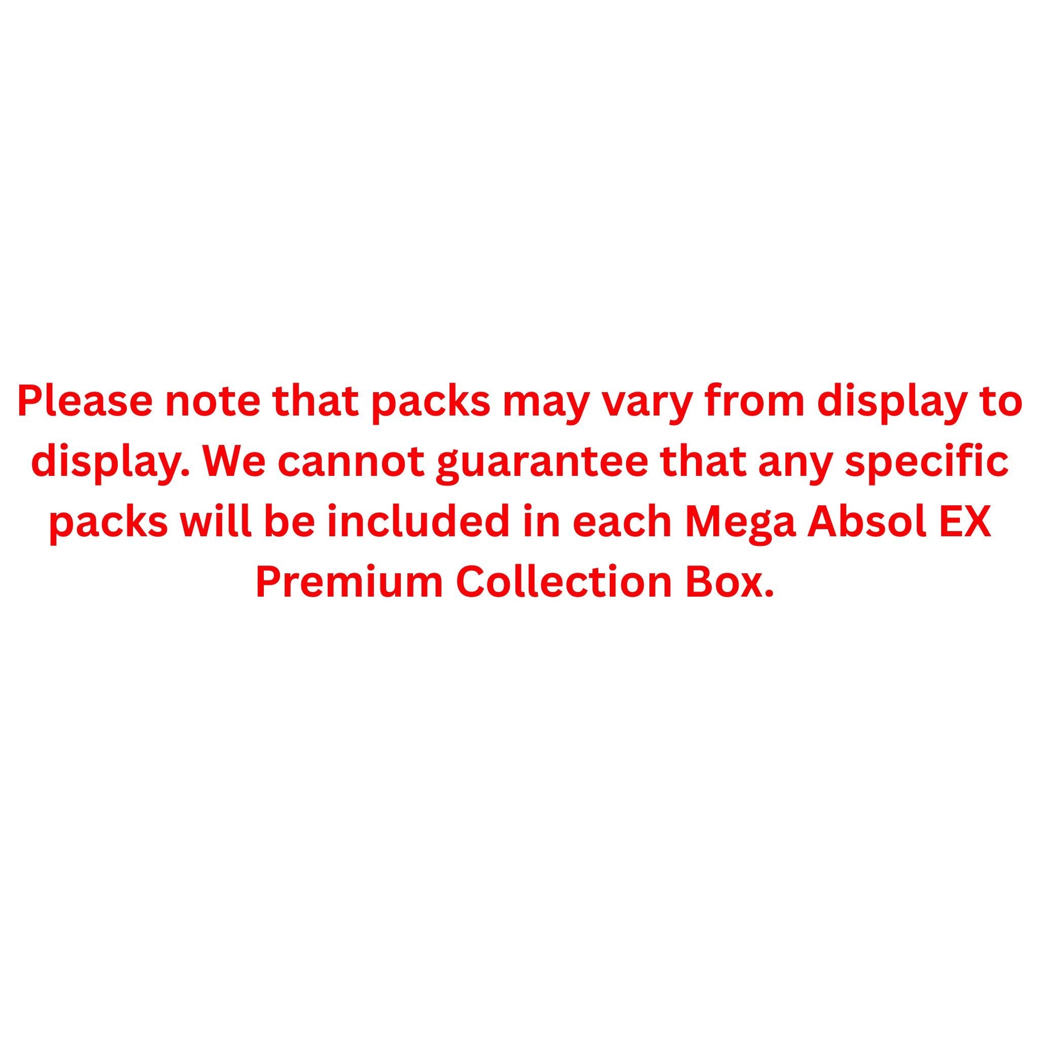 Pokemon Mega Absol Ex Premium Collection Box