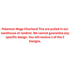 Pokemon Mega Charizard Tin