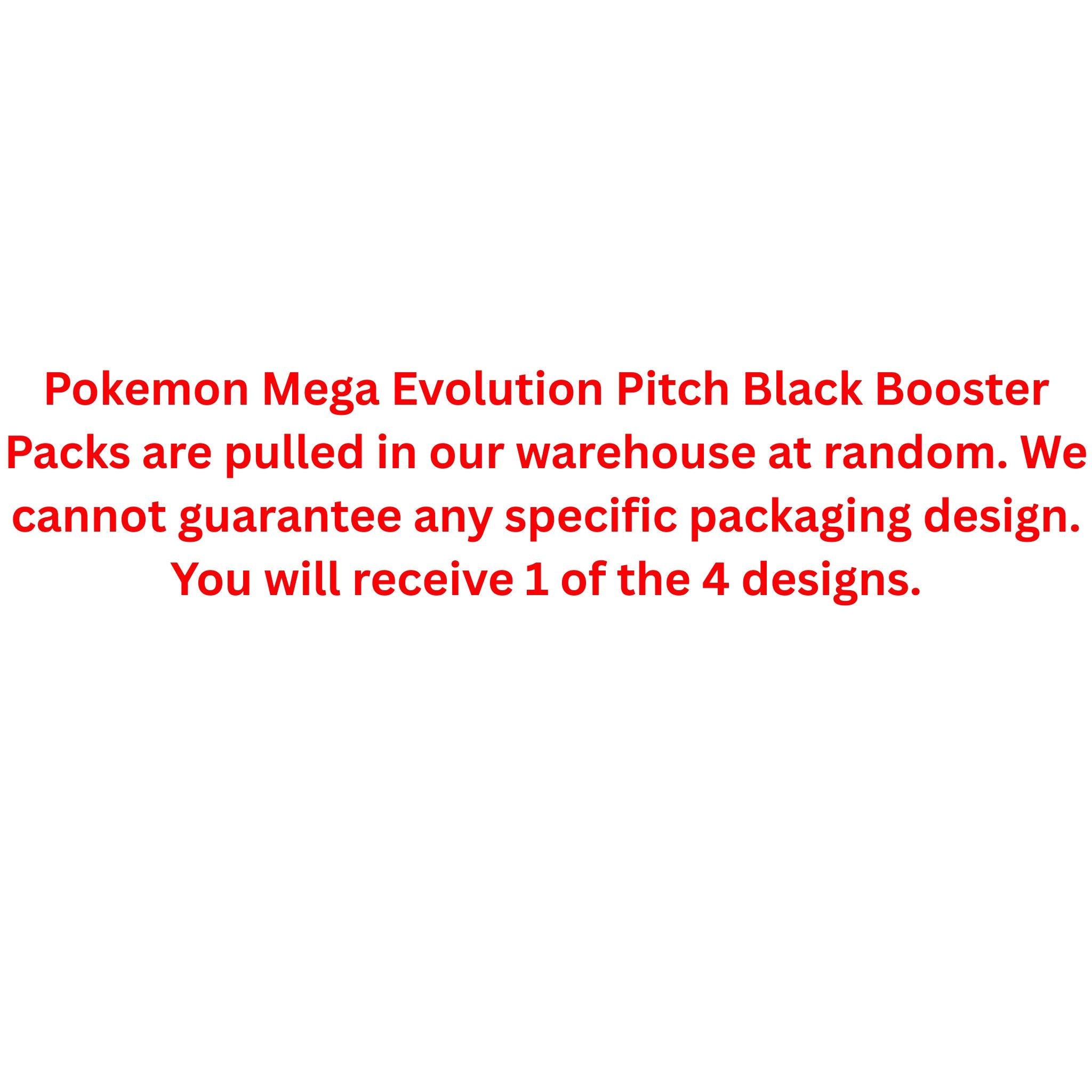 Pokemon Mega Evolution Pitch Black Booster Pack