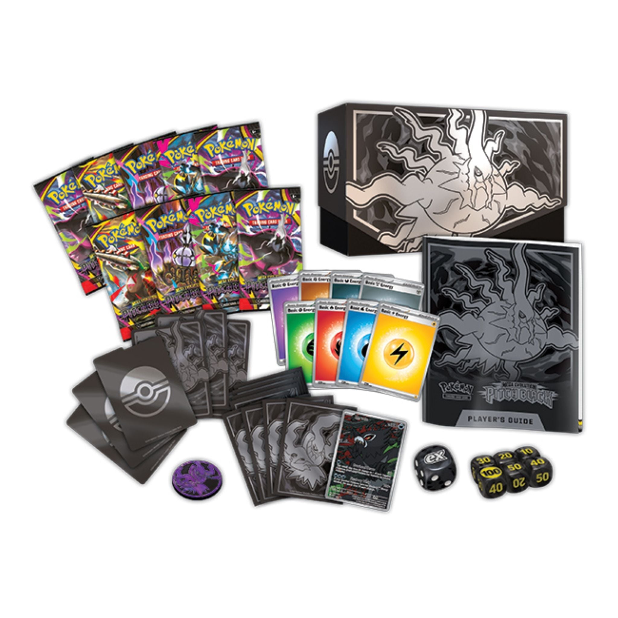 Pokemon Mega Evolution Pitch Black Elite Trainer Box