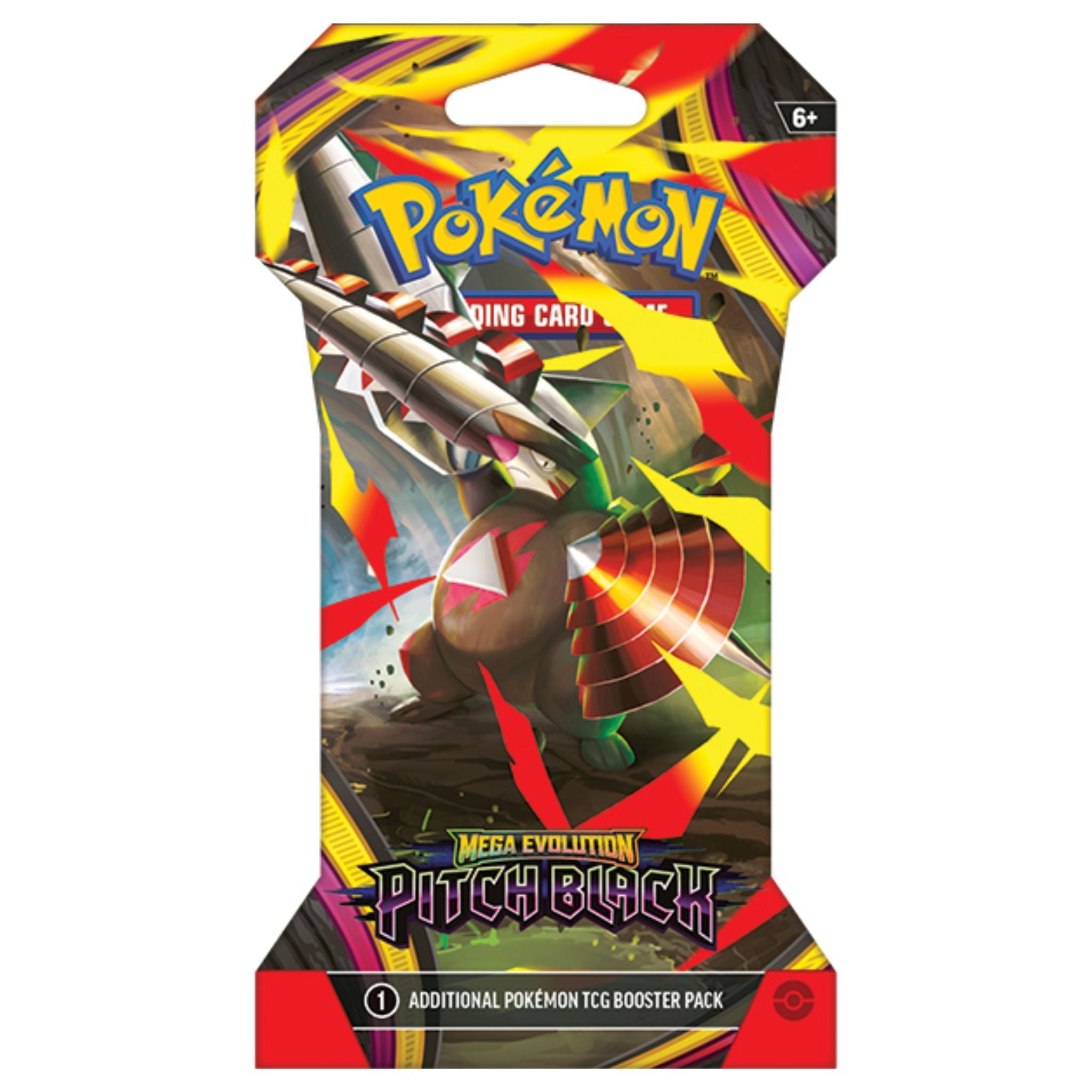 Pokemon Mega Evolution Pitch Black Sleeved Booster Pack