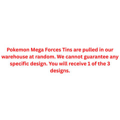 Pokemon Mega Forces Tin (Presell)