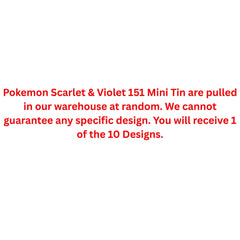 Pokemon Scarlet & Violet 151 Mini Tin