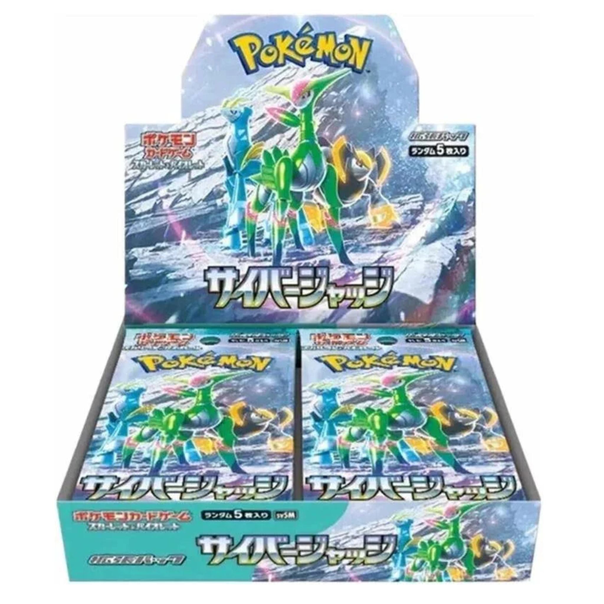 Pokemon Scarlet & Violet Cyber Judge Japanese Booster Box