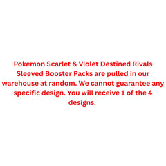Pokemon Scarlet & Violet Destined Rivals Sleeved Booster Pack