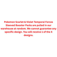 Pokemon Scarlet & Violet Temporal Forces Sleeved Booster Pack