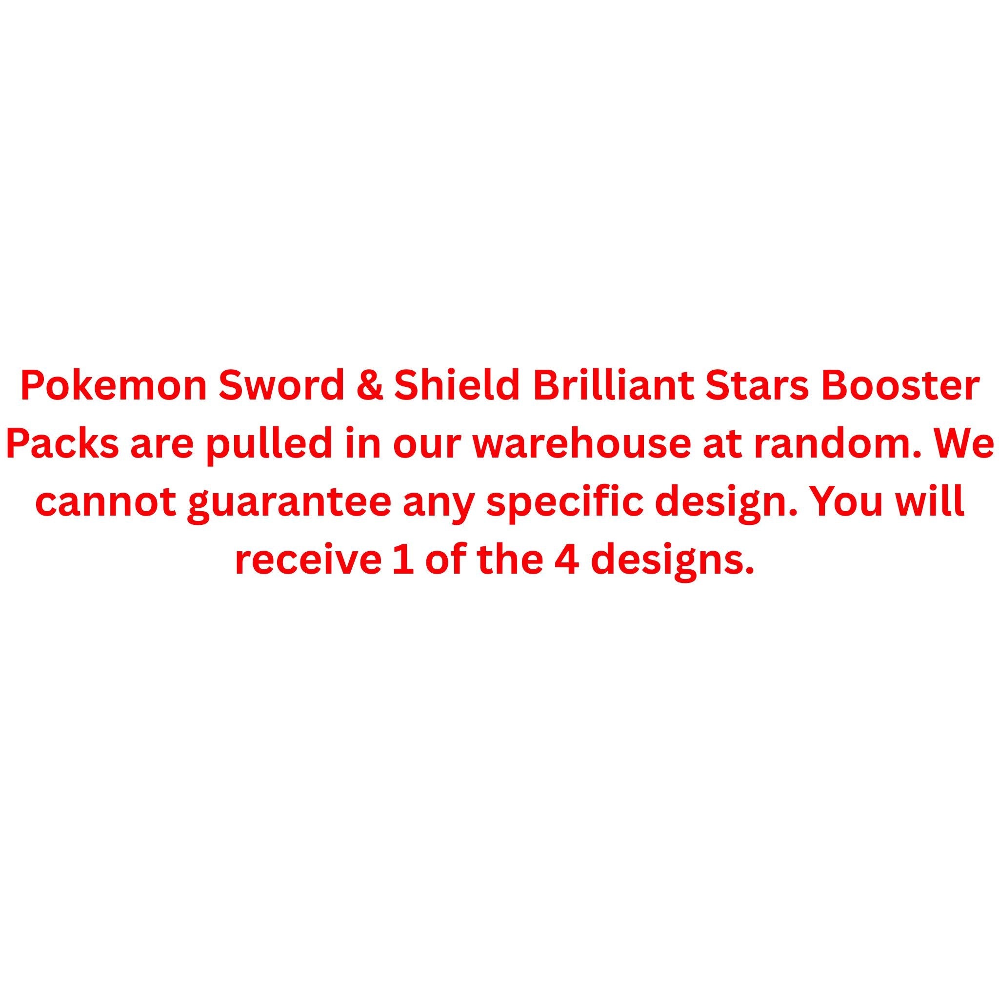 Pokemon Sword & Shield Brilliant Stars Booster Pack
