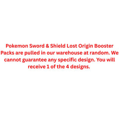 Pokemon Sword & Shield Lost Origin Booster Pack