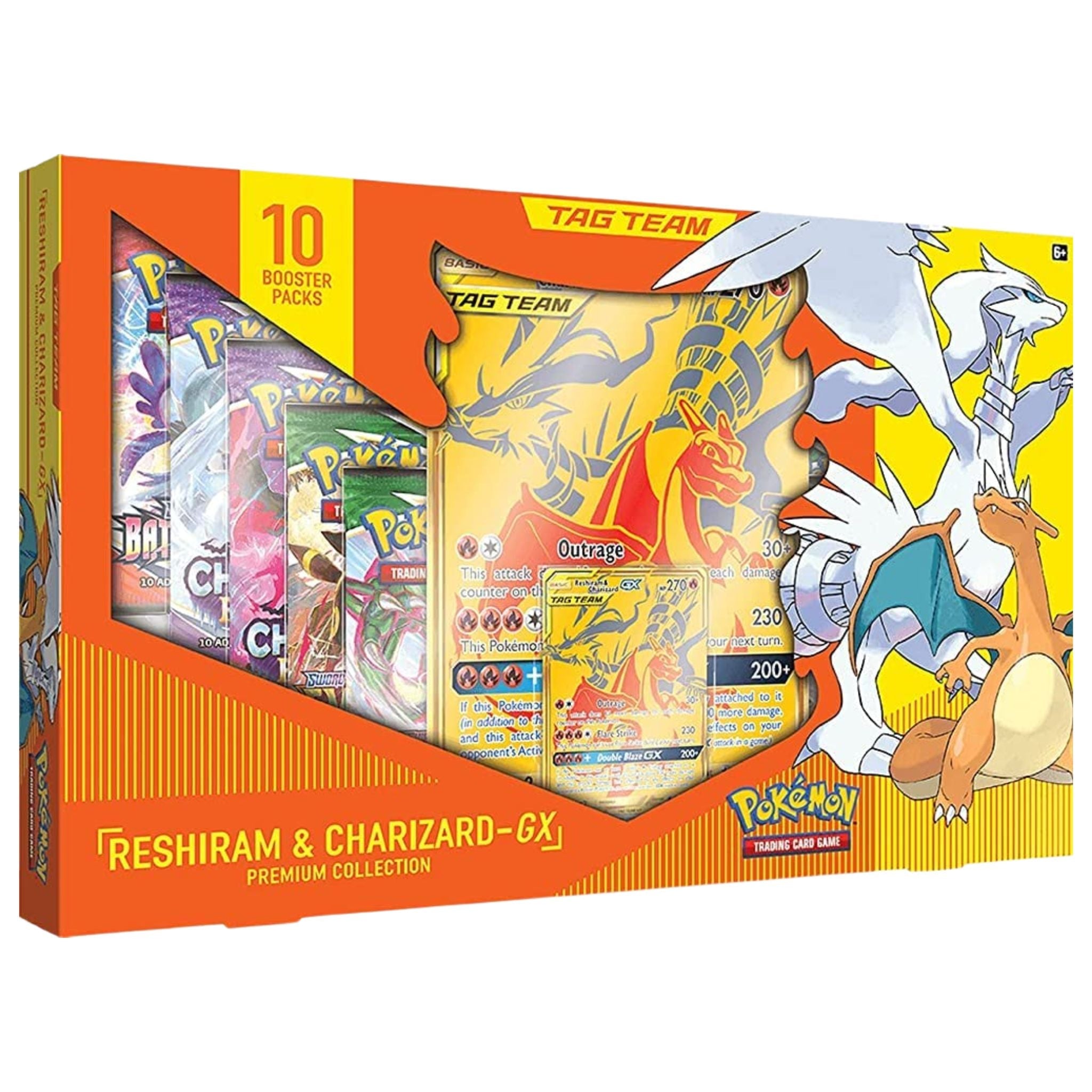 Pokemon Tag Team Reshiram & Charizard GX Box