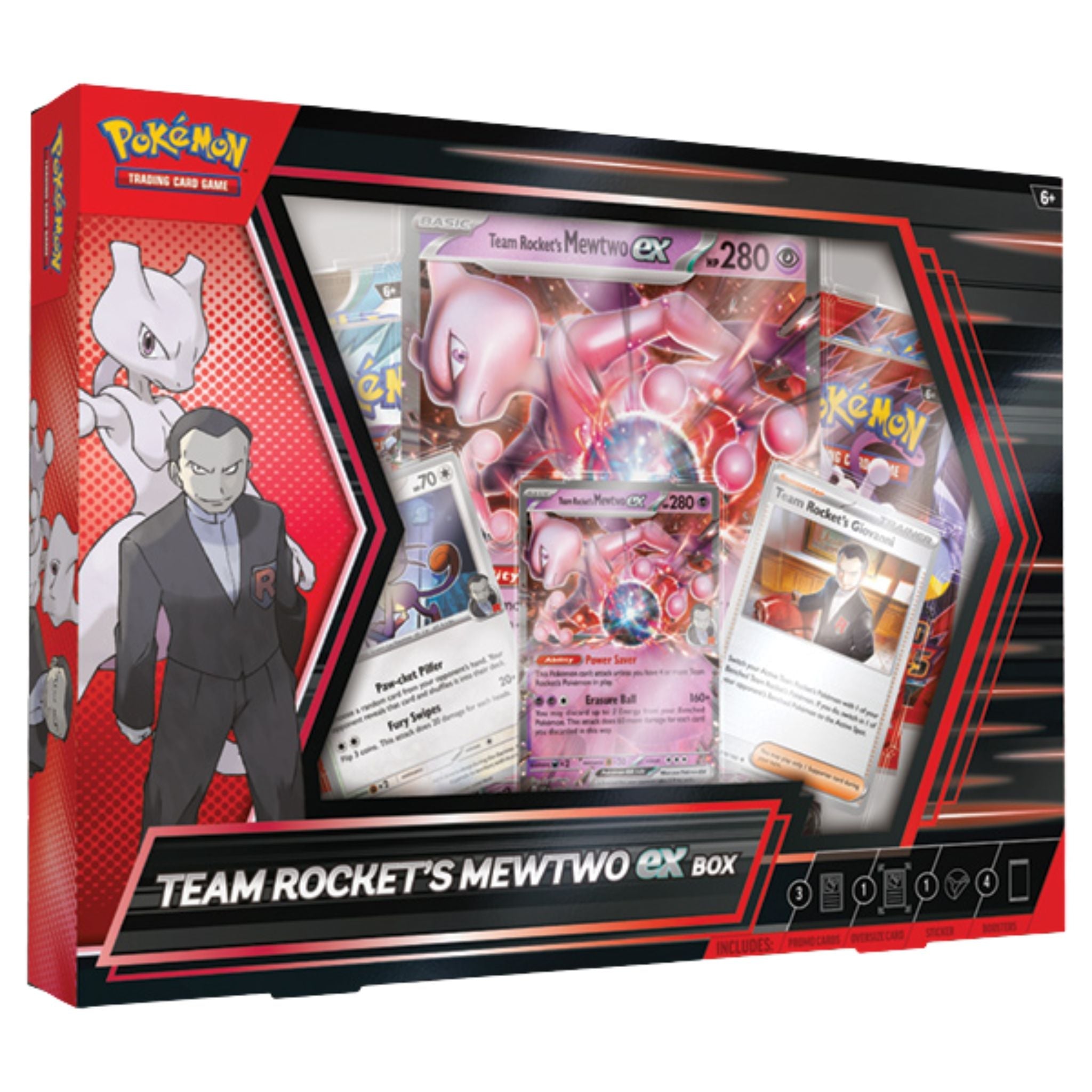 Pokemon Team Rockets Mewtwo Ex Box