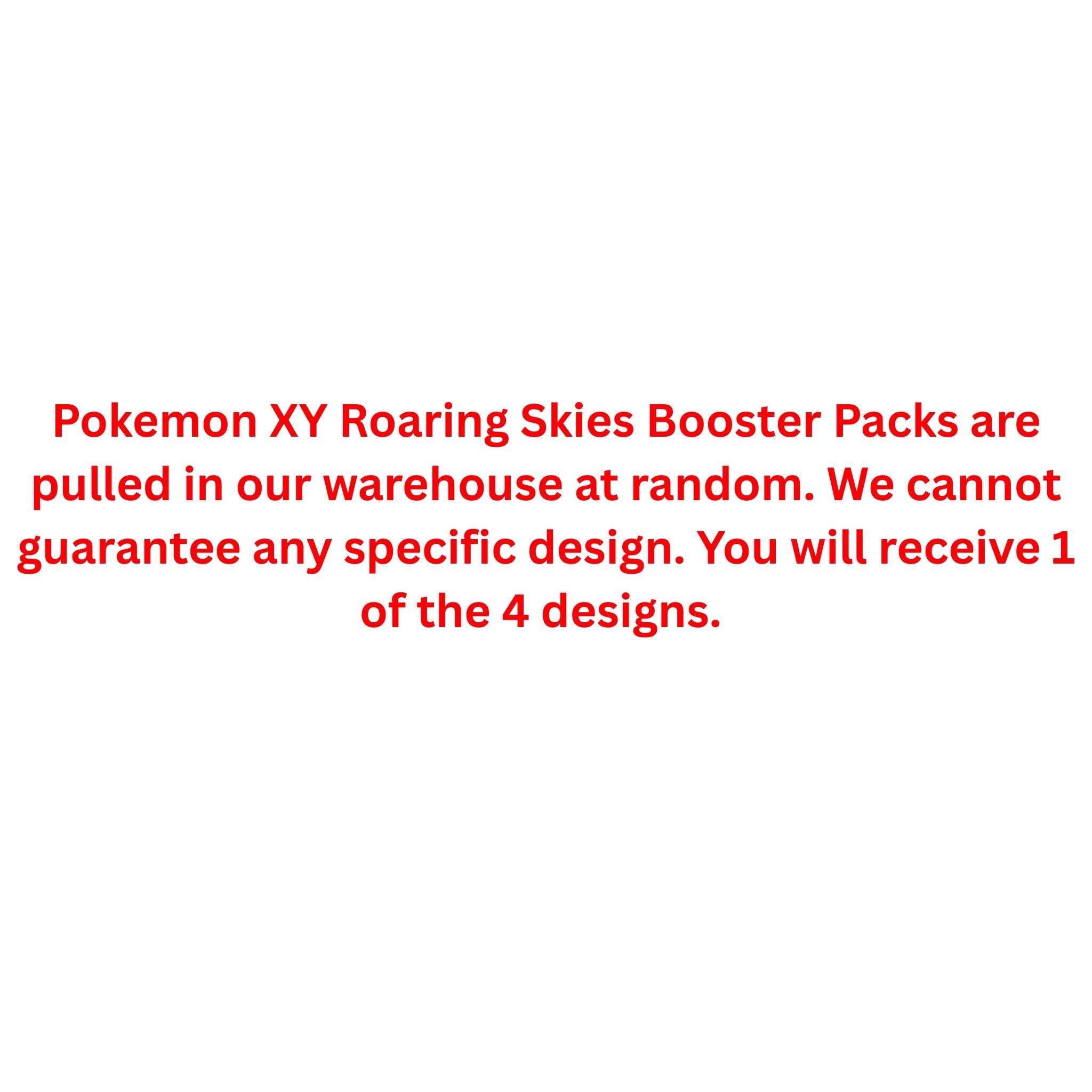 Pokemon XY Roaring Skies Booster Pack