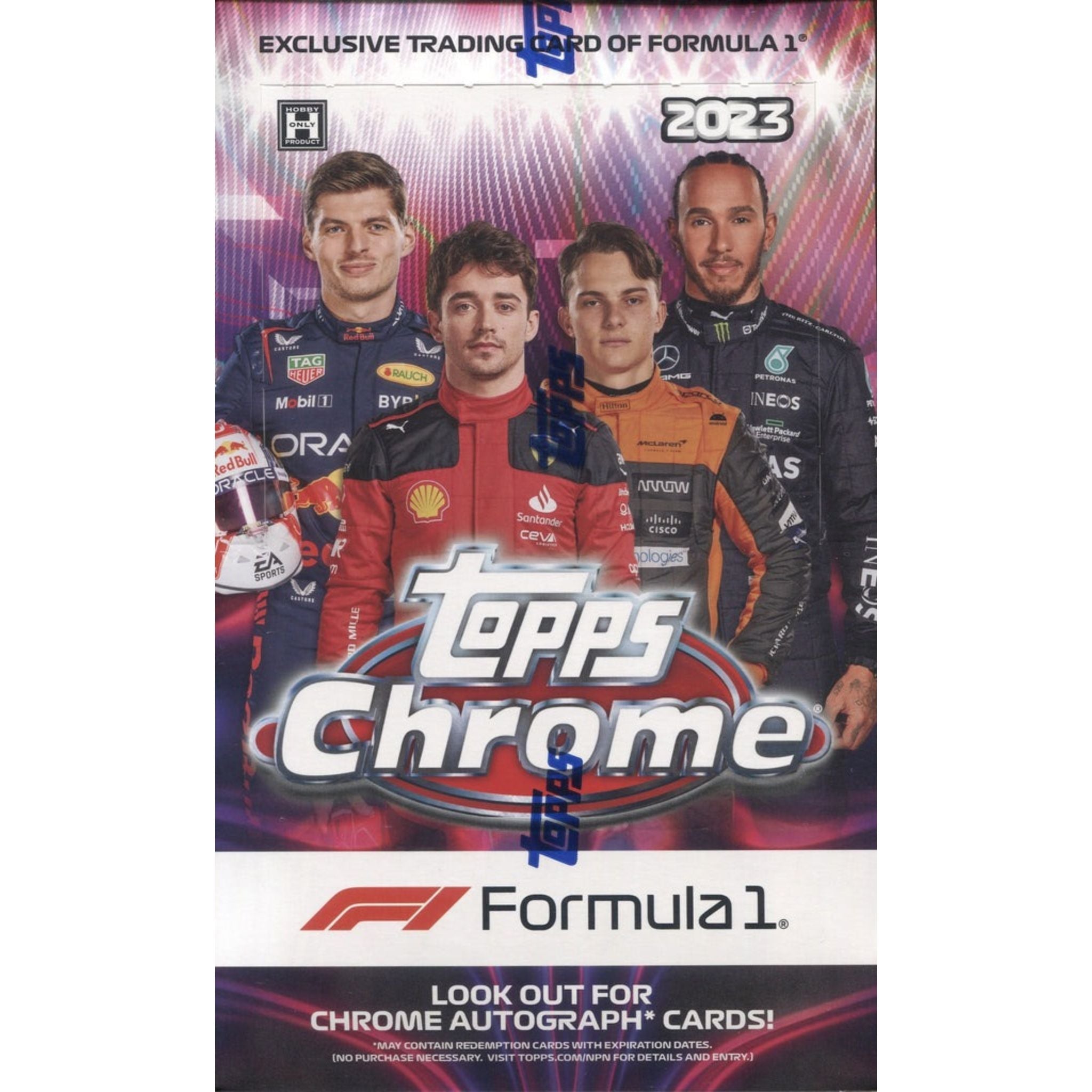 2023 Topps Chrome Formula 1 Racing Hobby Box