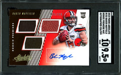 2018 Panini Absolute Baker Mayfield Rookie RPA /399 SGC 9.5 Browns