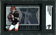 2022 Panini Illusions Joe Burrow Holoheroes SGC 9 Bengals