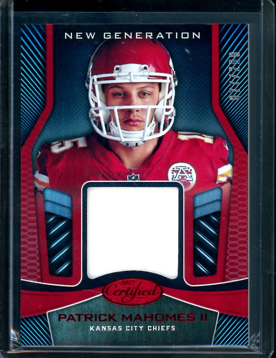 2017 Panini Certified Patrick Mahomes II Rookie New Generation Patch /299 *Condition*