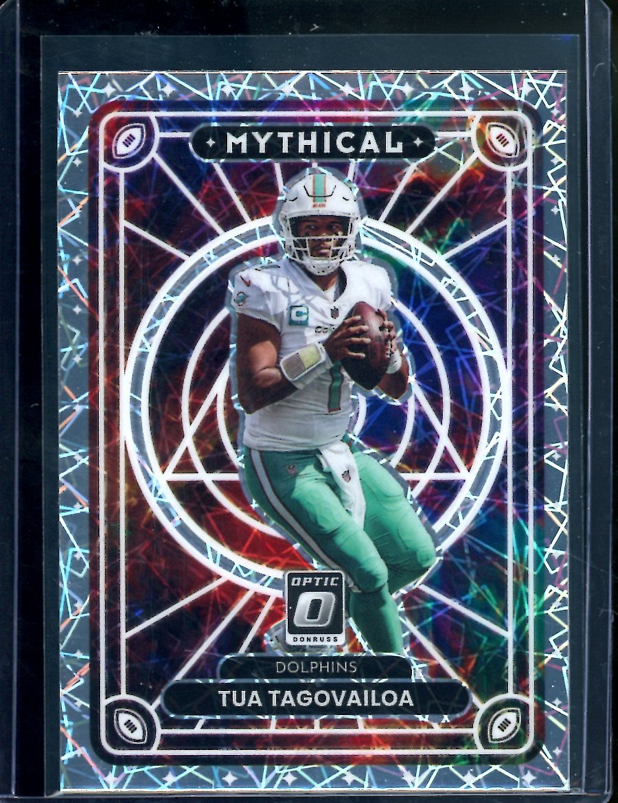 2022 Panini Optic Tua Tagovailoa Mythical SP Dolphins