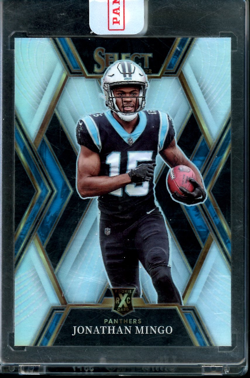 2022 Panini Select Jonathan Mingo Rookie XRC Silver Panthers