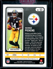 2022 Panini Absolute George Pickens Rookie Auto Orange /35 Steelers