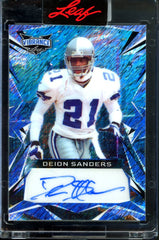 2023 Leaf Vibrance Deion Sanders Auto /12 Cowboys