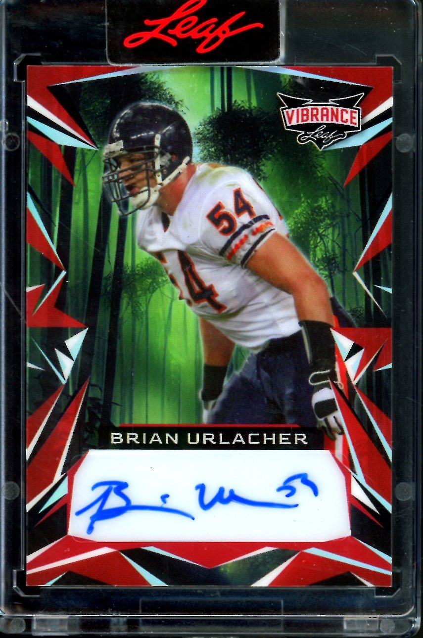 2023 Leaf Vibrance Brian Urlacher Auto /2 Bears