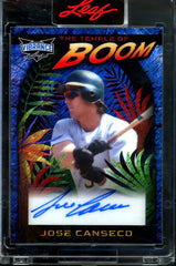 2023 Leaf Vibrance Jose Canseco The Temple of Boom Auto /12