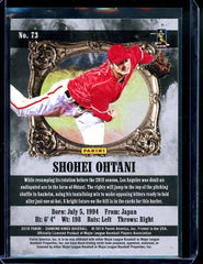 2018 Panini Diamond Kings Shohei Ohtani Rookie Sepia Angels