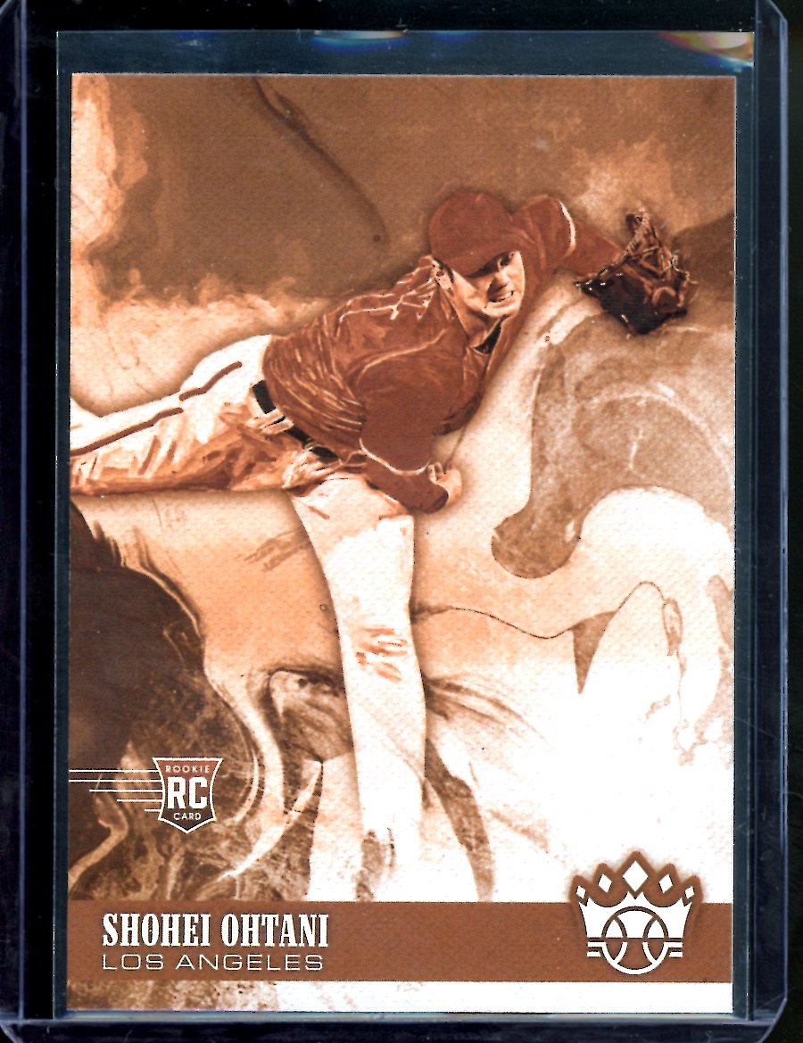 2018 Panini Diamond Kings Shohei Ohtani Rookie Sepia Angels