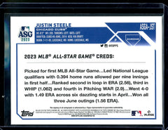 2023 Topps Chrome Justin Steele Rookie ASG Auto Cubs