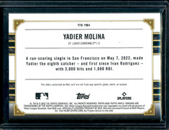 2022 Topps Triple Threads Yadier Molina Patch /9 Cardinals