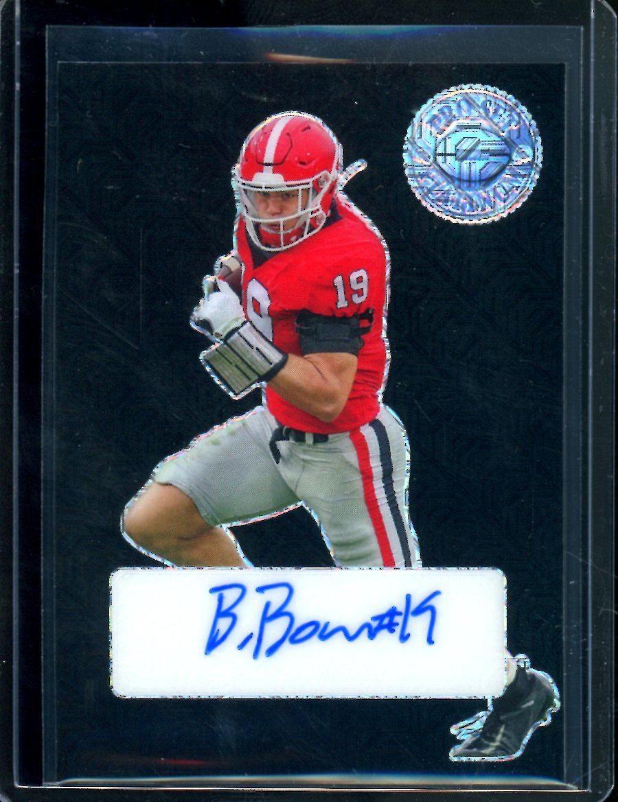 2023 Leaf Pro Set Metal Brock Bowers Auto Black Mojo /5