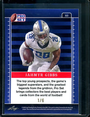 2023 Leaf Pro Set Metal Jahmyr Gibbs Shimmer /6 Lions