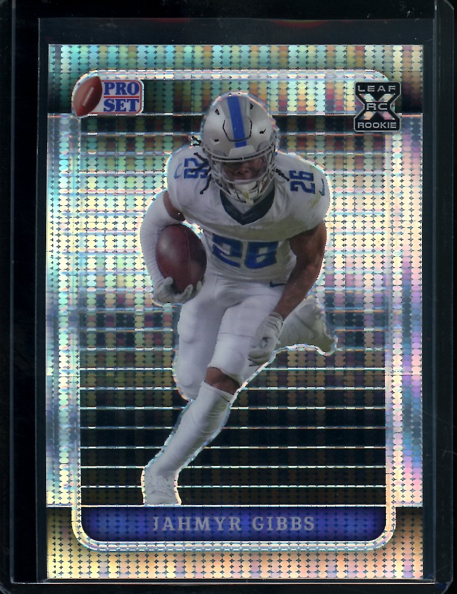 2023 Leaf Pro Set Metal Jahmyr Gibbs Shimmer /6 Lions