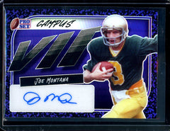 2023 Leaf Pro Set Metal Joe Montana Campus VIP Auto /15 Notre Dame