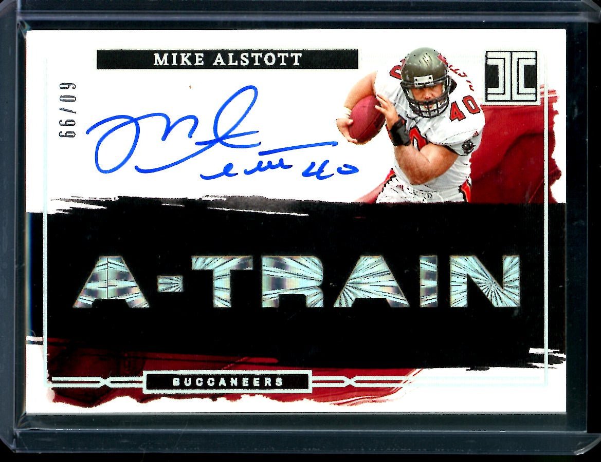2023 Panini Impeccable Mike Alstott "A-Train" Auto /99 Buccaneers