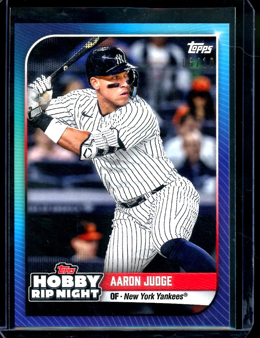 2024 Topps Hobby Rip Night Aaron Judge /10 Yankees