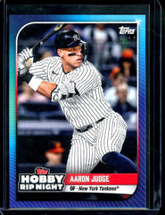 2024 Topps Hobby Rip Night Aaron Judge /10 Yankees