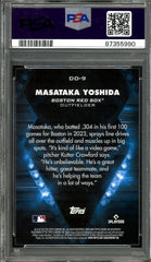 2023 Topps Chrome Masataka Yoshida Rookie Dominance PSA 10 Red Sox