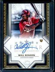 2023 Topps Five Star Will Benson Rookie Auto Reds