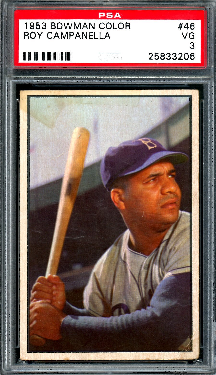 1953 Bowman Color Roy Campanella #46 PSA 3 Dodgers