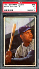 1953 Bowman Color Roy Campanella #46 PSA 3 Dodgers
