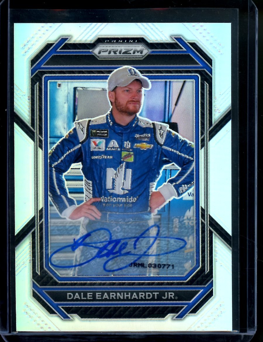 2023 Panini Prizm Racing Dale Earnhardt Jr. Silver Auto NASCAR