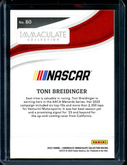 2023 Panini Chronicles Racing Immaculate Toni Breidinger Silver Holo /10 NASCAR
