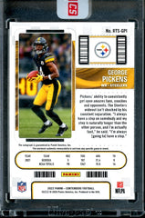 2022 Panini Contenders George Pickens Rookie RPA Steelers